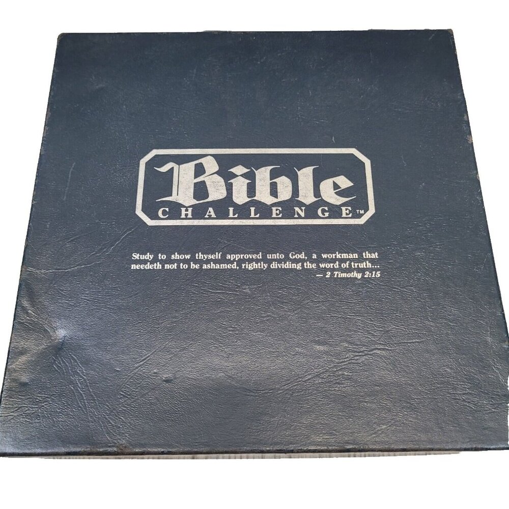 Bible Challenge Board Game Trivia Educational Christian Bible Study Religious